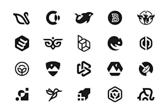 design a modern tech startup saas software technology logo