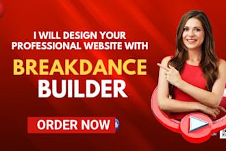 use breakdance builder to redesign clone wordpress  dynamic website crocoblock