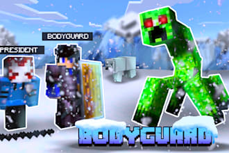 create a minecraft thumbnail for your youtube channel