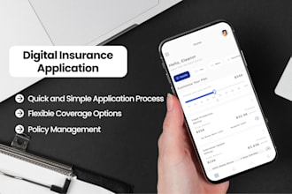 create an app like ethos insurance, lemonade, and policygenius