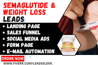 generate weight loss lead healthcare health fitness semaglutide doctor leads