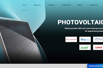 design solar website, electrician plumber  construction with roofing website