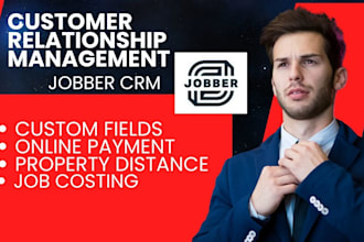 setup jobber custom fields online payment measure property distance job costing