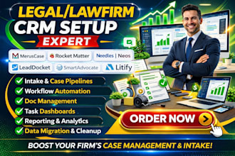 setup meruscase rocket matter needles neos leaddocket smartadvocate litify clio