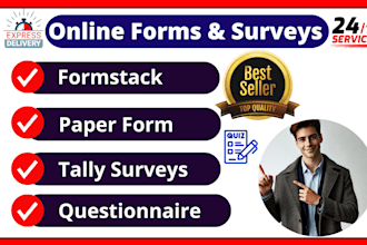 create online forms, surveys, formstack, paperform, tally survey, questionnaire