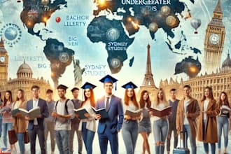 apply  in bachelor or undergraduate level study programs in overall world