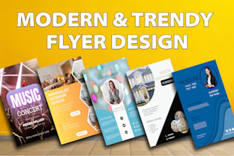create premium, flyers for concerts, business and events design