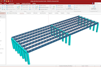 do load calculation of civil and structural with sap and staad pro