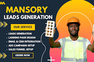 generate masonry leads contractor leads chimney leads construction leads
