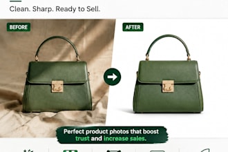 do ecommerce photo cleanup and background removal for amazon products