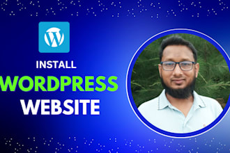 install wordpress theme and import content