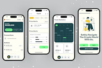 develop saas crypto app, cryptocurrency trading app, blockchain wallet app