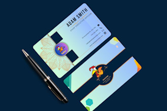 provide high quality business card design for your brand unique identity