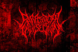 make awesome death metal, heavy metal, black metal font logo