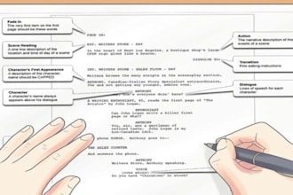 write novels and scripts