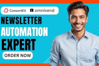 build omnisend email template constant contact newsletter convertkit automation