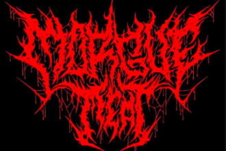 draw a metal band logo
