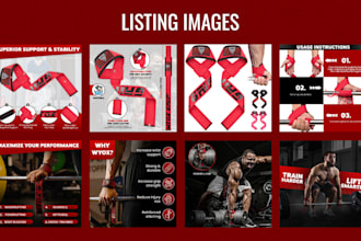 design amazon product listing, infographic images