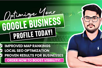 optimize gbp for local SEO and map ranking