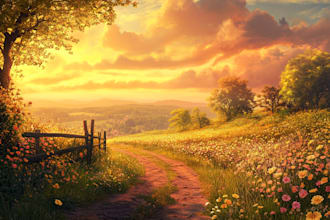 desing a environment concept art landscape design