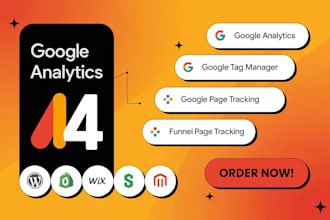 do setup ga4, ecommerce tracking, and ads conversion tracking via GTM