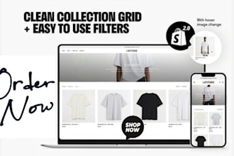 design streetwear website, clothing website, clothing store for clothing brand