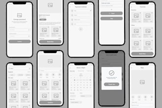 professional wireframes for your website or mobile app