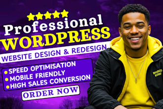 create divi wordpress website divi website design or redesign with divi theme