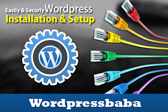 install wordpress and setup for you