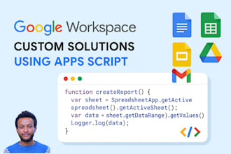automate your google workspace with apps script and build custom HTML forms