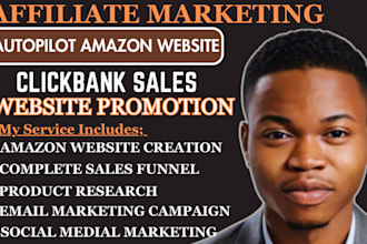 promote affiliate marketing link amazon clickbank sales funnel