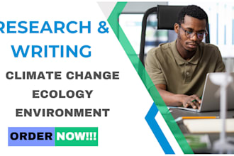 do climate change, ecology, and environmental sustainability