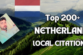 create 200 netherland local citation and directory