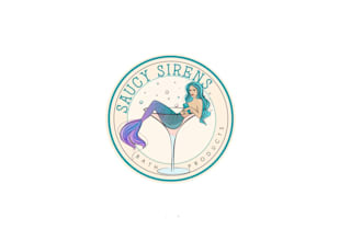 design cocktail inspired bath products logo