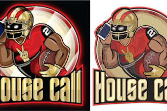 do embroidery digitizing convert to dst, jef, pes, exp in 1 hour