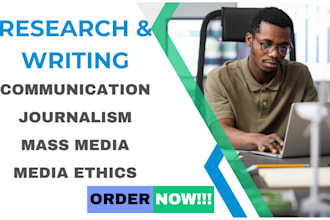 do mass media, media ethics, journalism, and communication content