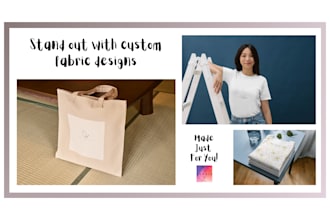 design custom textiles and seamless fabric patterns