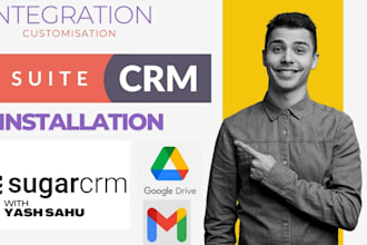 install,  rebrand, customize, and copyright suitecrm to fit your business needs