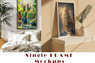 create stunning mockups to showcase your artwork or products