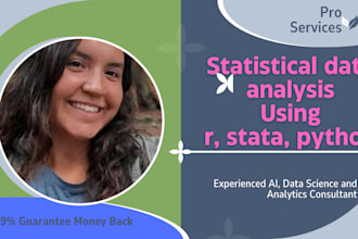do statistical data analysis using r, stata, python