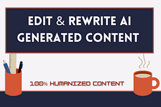 rewrite, humanize and edit your ai content