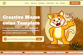 meme coin website crypto website meme website meme coin token website pepe coin