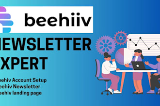 do professional beehiiv newsletter setup and optimization for growth