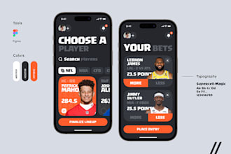 develop fantasy sport app, sport bet app, fantasy football app