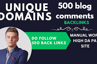 make a high quality blog comment  on low spam score website
