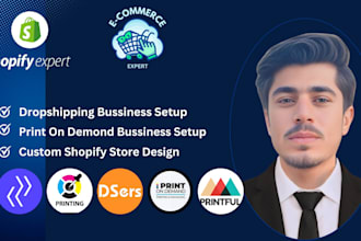 develop any type of bussiness store, shopify store