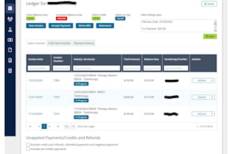 do medical billing for mental health, home health, physical therapy and podiatry