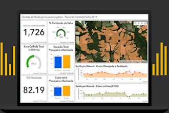 build a interactive gis dashboard with maps and filters