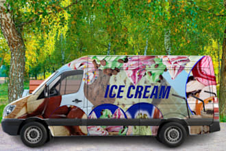 do professional vehicle wrap design for any vehicle