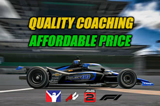 be your sim racing coach for iracing acc f1